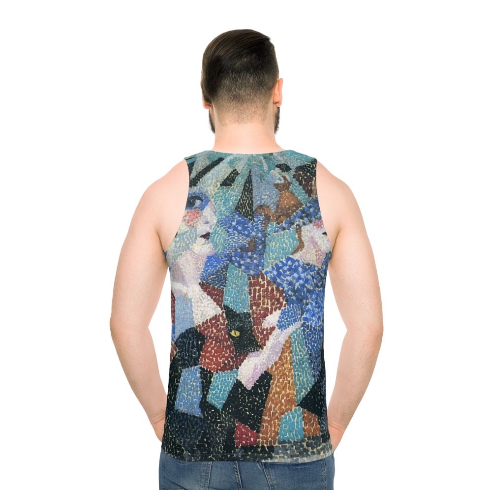 Futurist art inspired Gino Severini unisex tank top