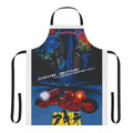 2019 Akira-inspired apron with cyberpunk and futuristic design