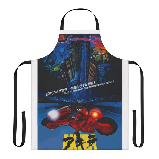 2019 Akira-inspired apron with cyberpunk and futuristic design