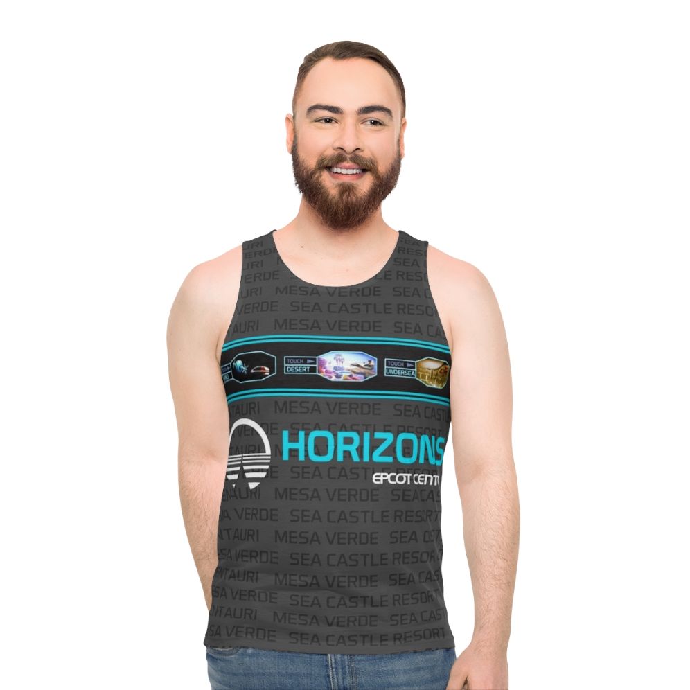 Futuristic Horizons Unisex Tank Top