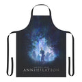 Futuristic sci-fi apron with post-apocalyptic, dystopian design