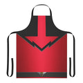 A stylish and durable apron featuring a futuristic time travel design, perfect for Power Rangers fans.