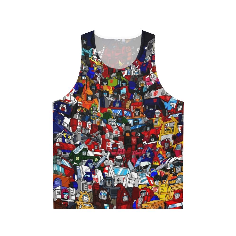 G1 Transformers Autobots Unisex Tank Top