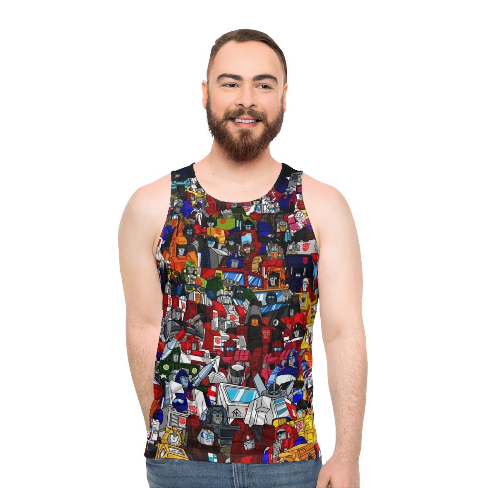 G1 Transformers Autobots Unisex Tank Top