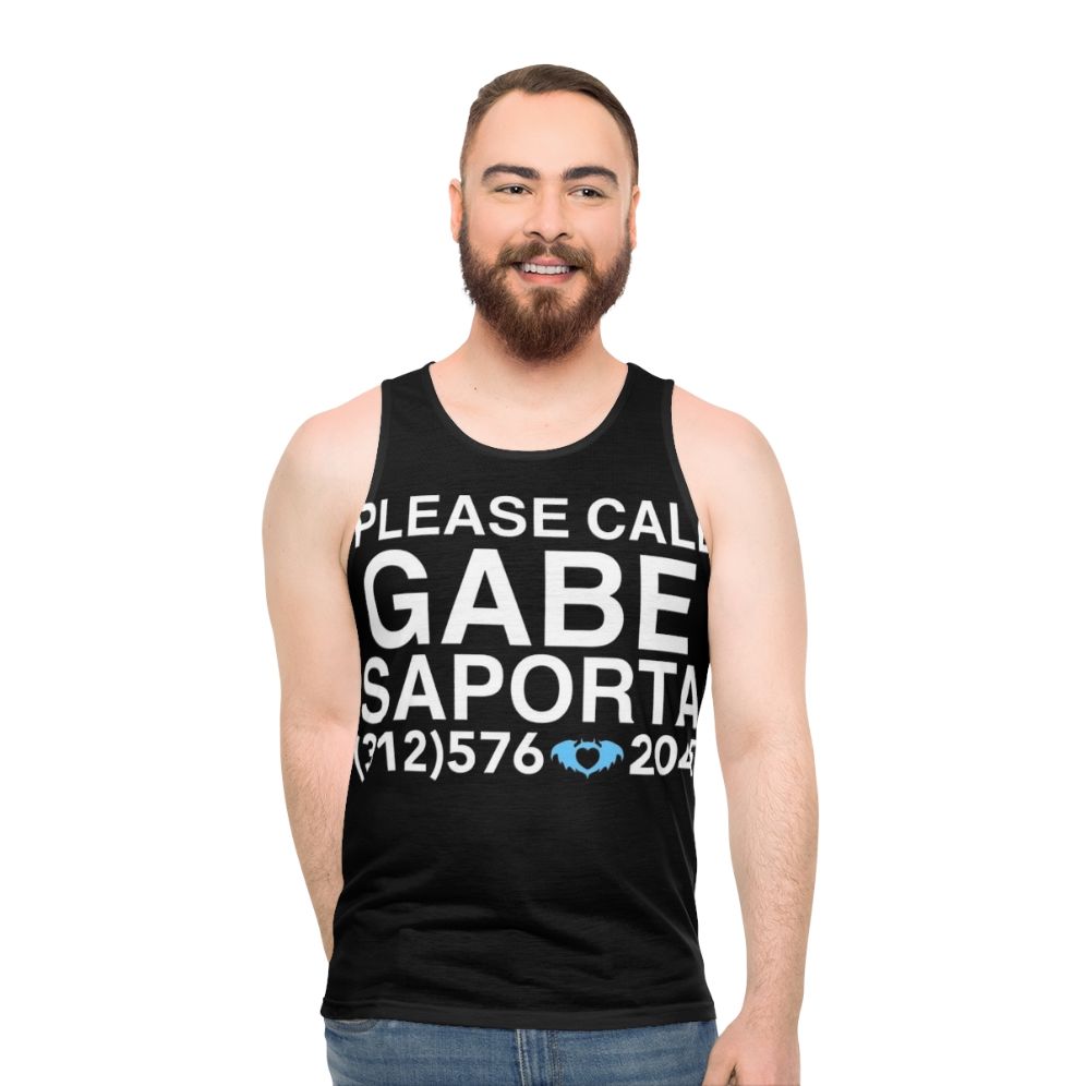 Gabe Saporta Unisex Tank Top