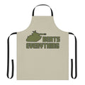 Space marine-inspired apron featuring Warhammer 40k design elements