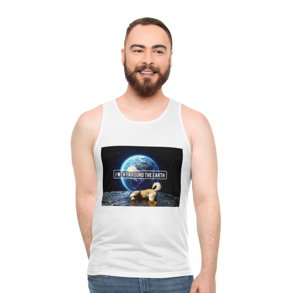 Galactic Dog Unisex Tank Top