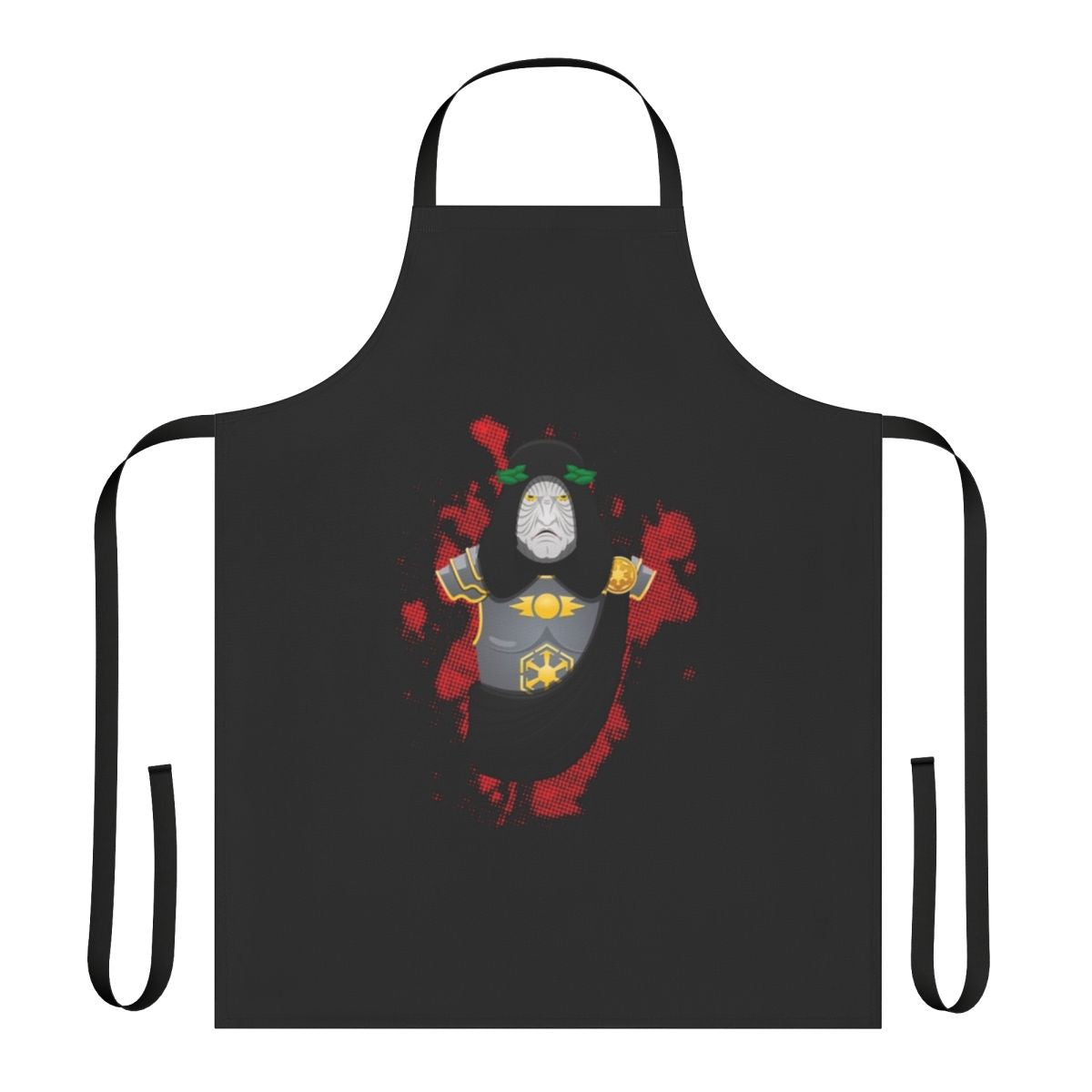 Apron featuring the iconic Galactic Emperor Palpatine from the Star Wars universe
