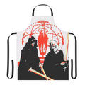 Star Wars-inspired apron featuring Darth Revan and Darth Malak from Knights of the Old Republic
