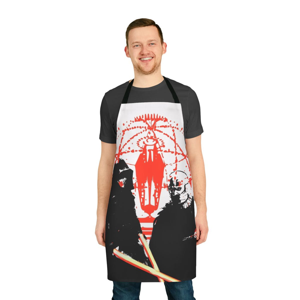 Star Wars-inspired apron featuring Darth Revan and Darth Malak from Knights of the Old Republic