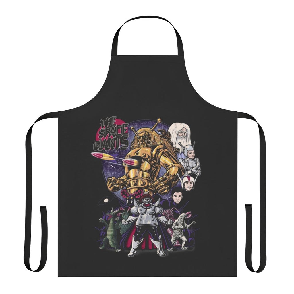 Sci-Fi Themed Space Giants Apron with Iconic Characters