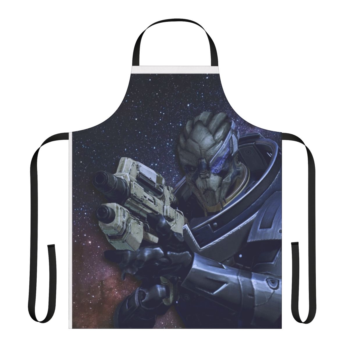 Garrus Vakarian inspired apron for sci-fi and video game fans