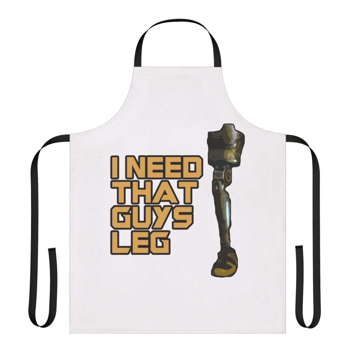 Guardians of the Galaxy-inspired leg apron featuring Rocket Raccoon