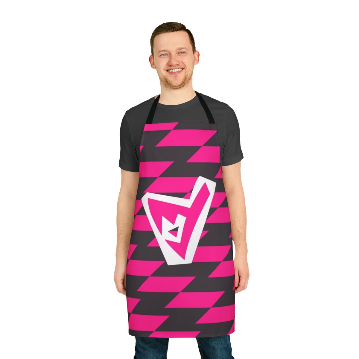 Galar Dark Gym-Inspired Apron with Pokemon Sword and Shield Designs