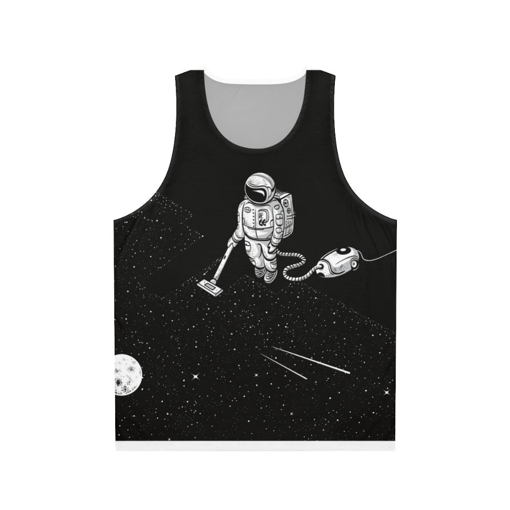 Galaxy Astronaut Unisex Space Cleaner Tank Top