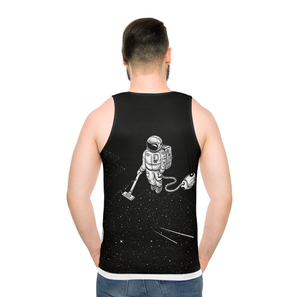 Galaxy Astronaut Unisex Space Cleaner Tank Top