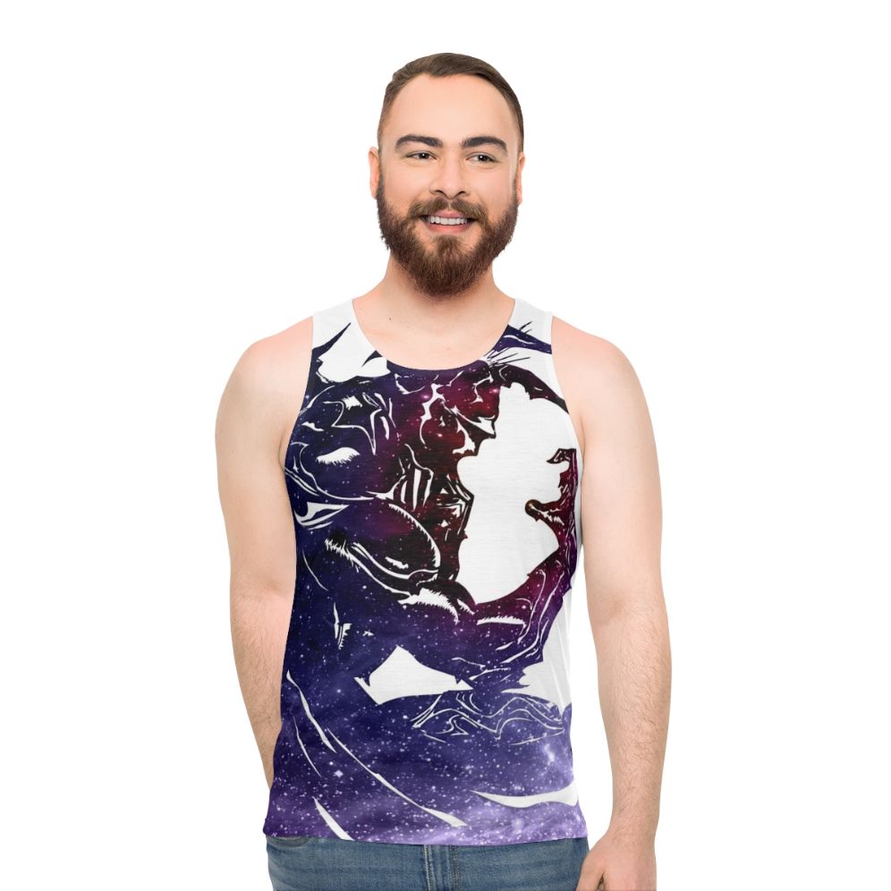 Galaxy-themed Final Fantasy Unisex Tank Top