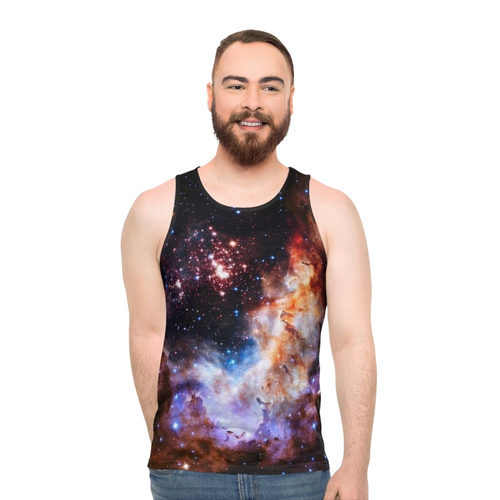 Galaxy Nebula Unisex Tank Top
