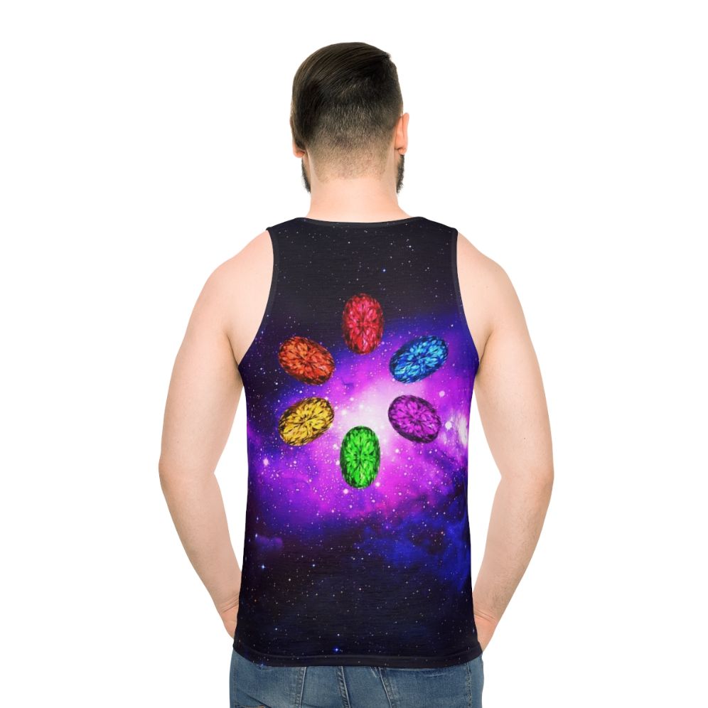 Galaxy space unisex Marvel Infinity Stones tank top