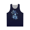Unisex galaxy witch alien tank top with cosmic space and constellation design