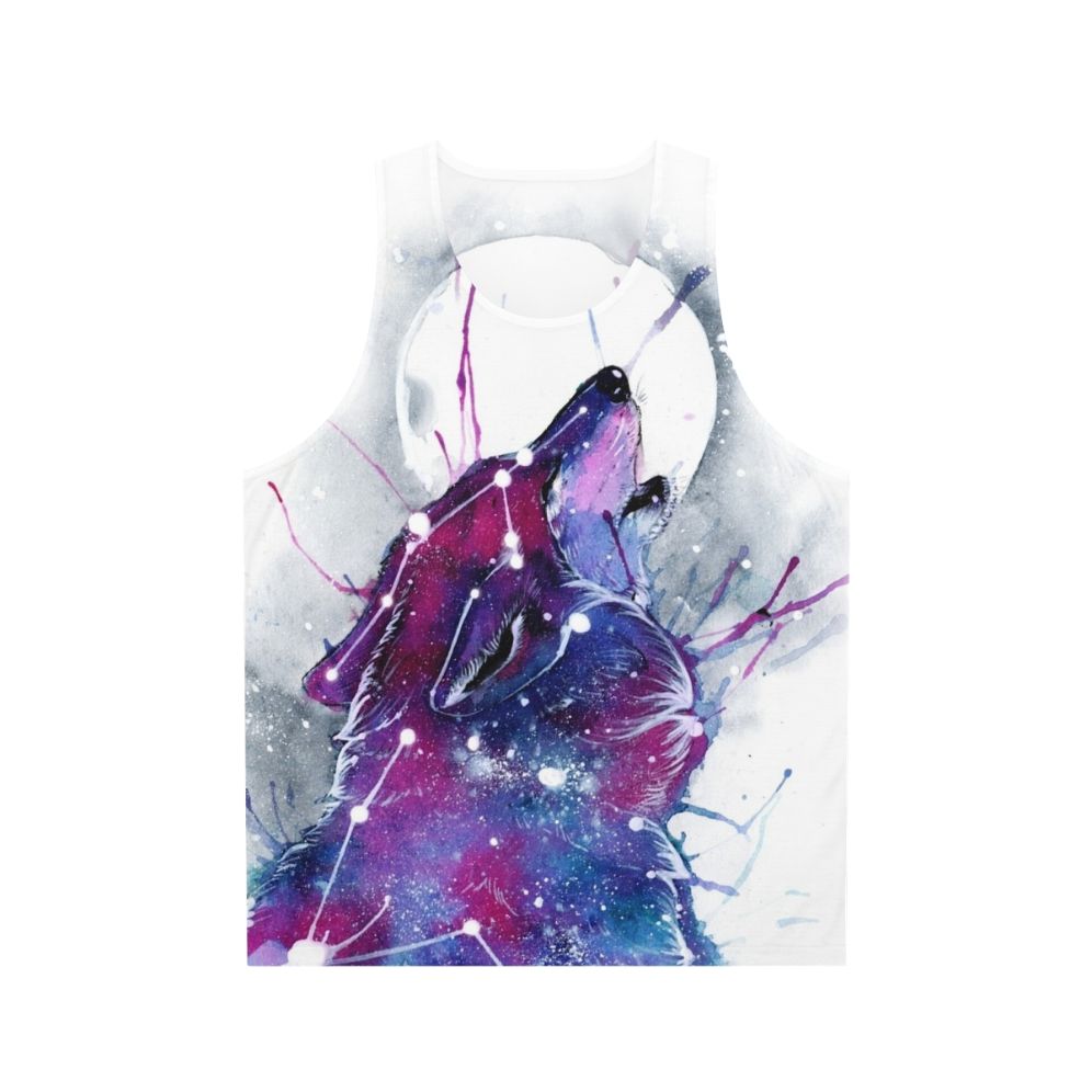 Galaxy Wolf Unisex Tank Top