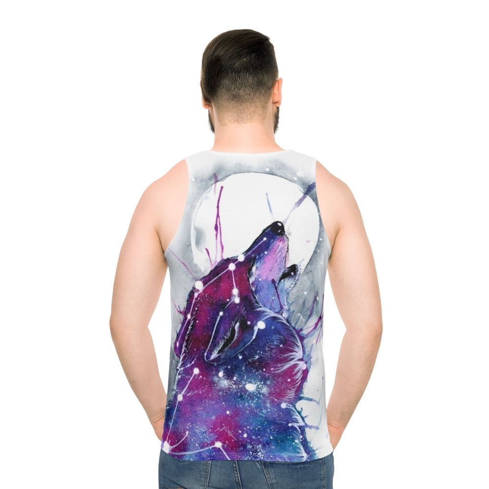 Galaxy Wolf Unisex Tank Top