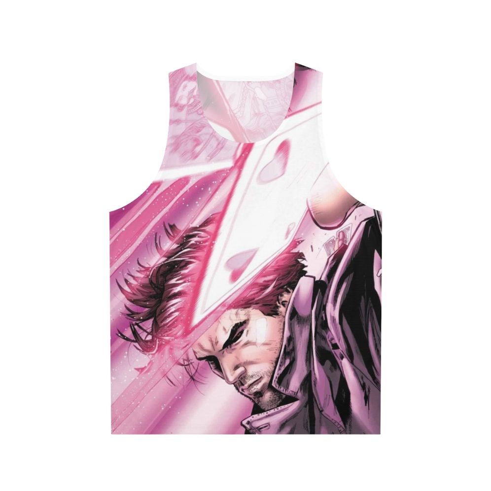 Gambit X-Men Unisex Tank Top