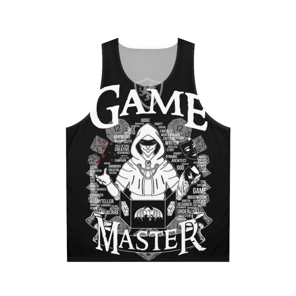 Game Master Unisex Fantasy Graphic Tank Top