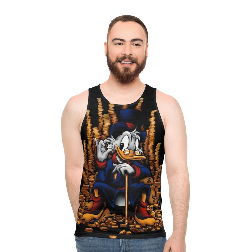 Game of Coins Unisex Parody Tank Top