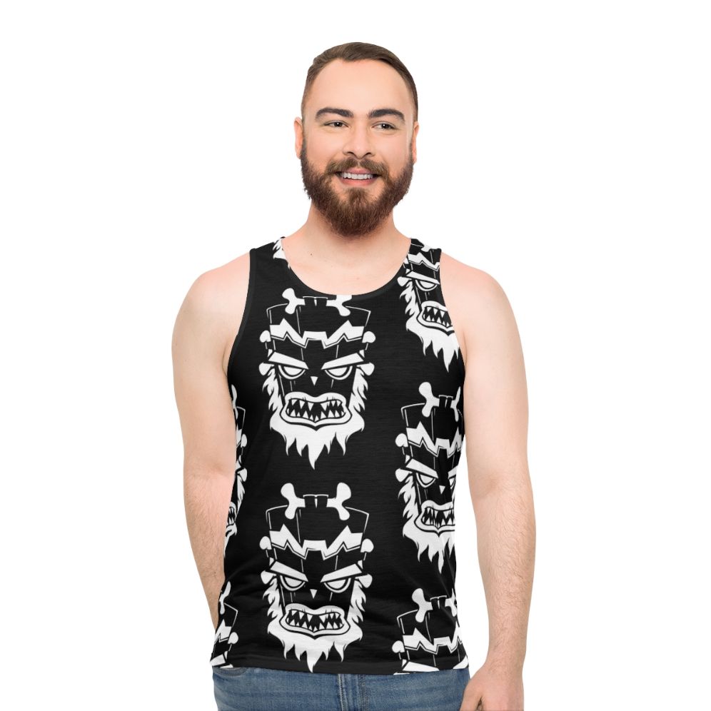 Game Over Unisex Crash Bandicoot Tiki Tank Top