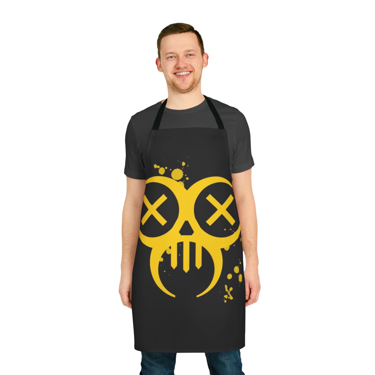 "Apron featuring the Outcasts faction from the video game The Division 2"