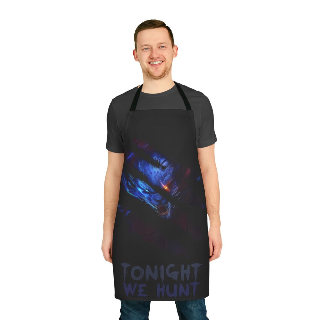 Gamer kitchen apron with Rengar from League of Legends