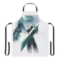 Stylish apron featuring characters and imagery from the popular Final Fantasy 7 Remake video game