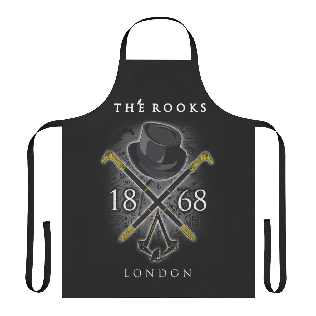 High-quality gaming-themed apron featuring Assassin's Creed inspired design