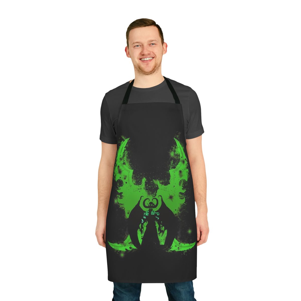 A durable, high-quality apron featuring a gaming-inspired design, perfect for the avid gamer who loves to cook or bake.