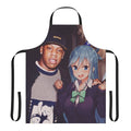 Stylish and high-quality apron inspired by the anime aesthetic and gangsta rap culture