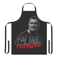 Gangster apron featuring imagery and text related to the Essex Boys criminal organization