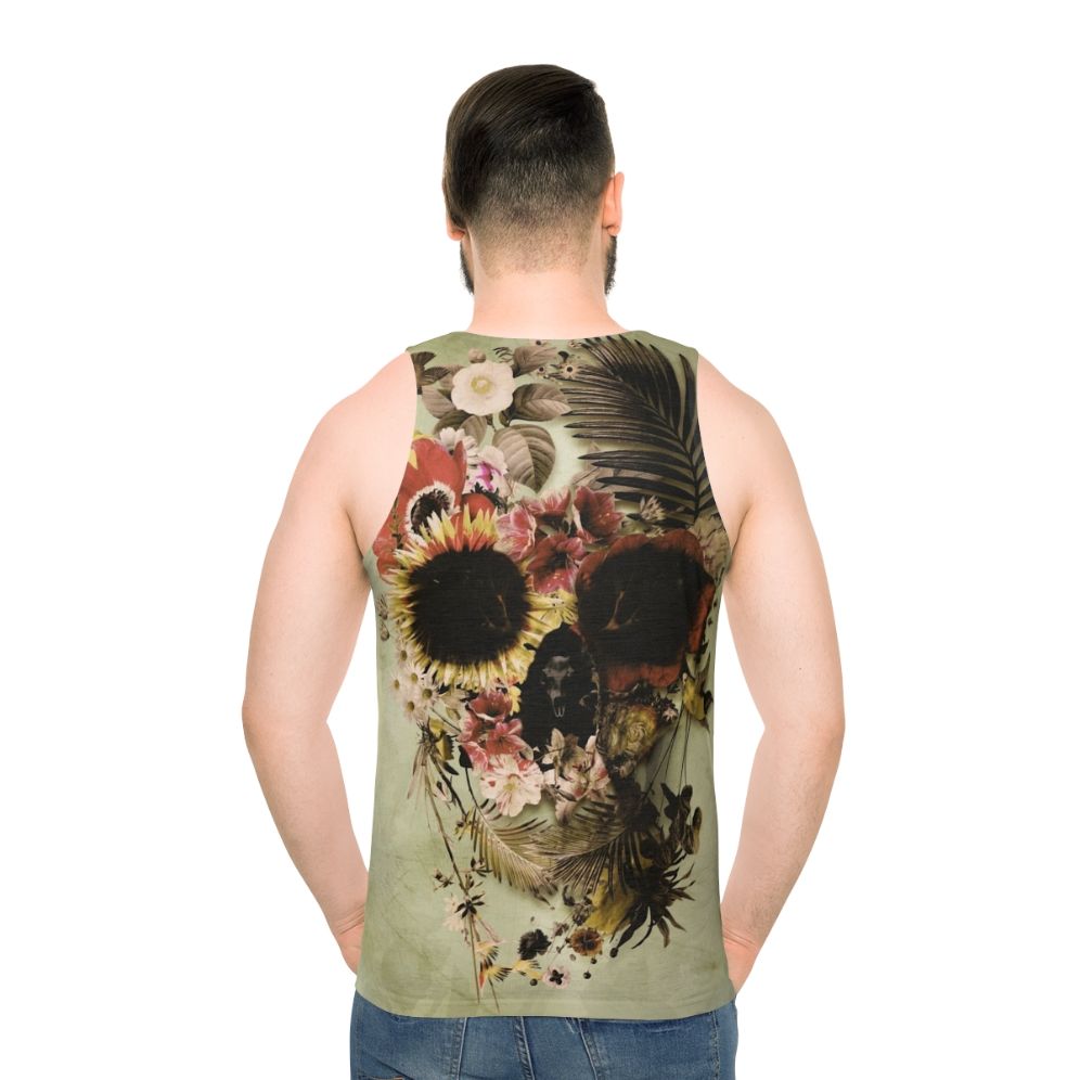 Garden Skull Light Unisex Tank Top