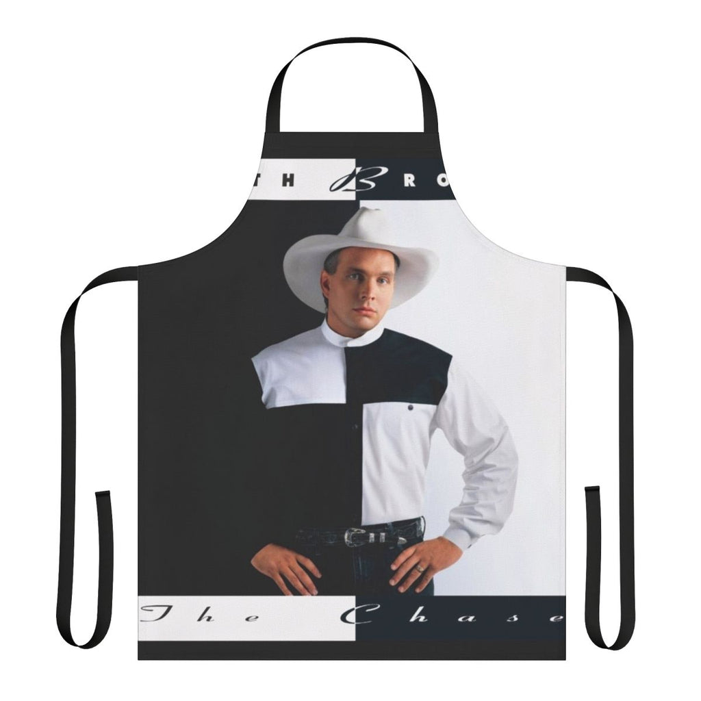 Garth Brooks-inspired "The Chase" apron for country music enthusiasts