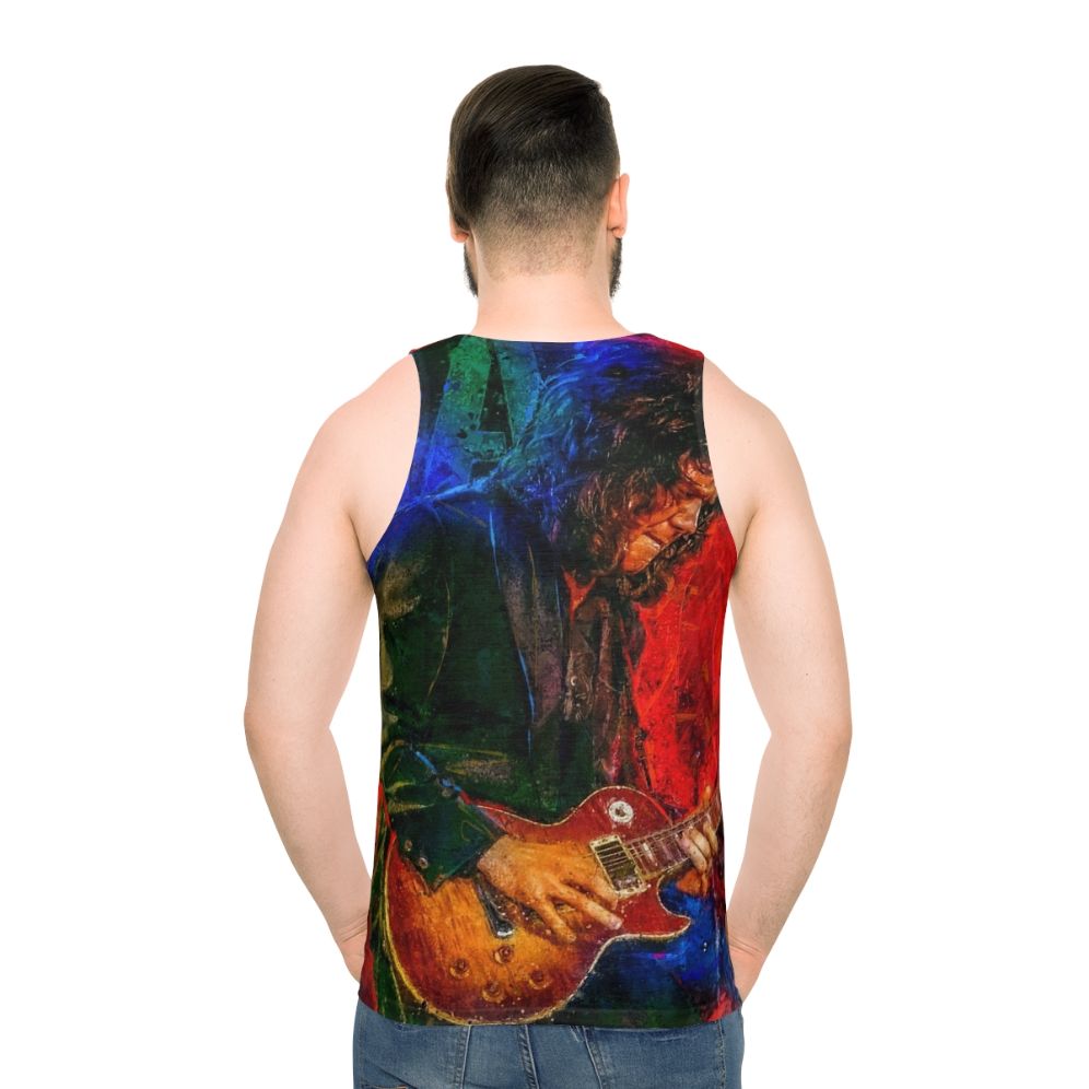 Gary Moore Tribute Portrait Art Unisex Tank Top