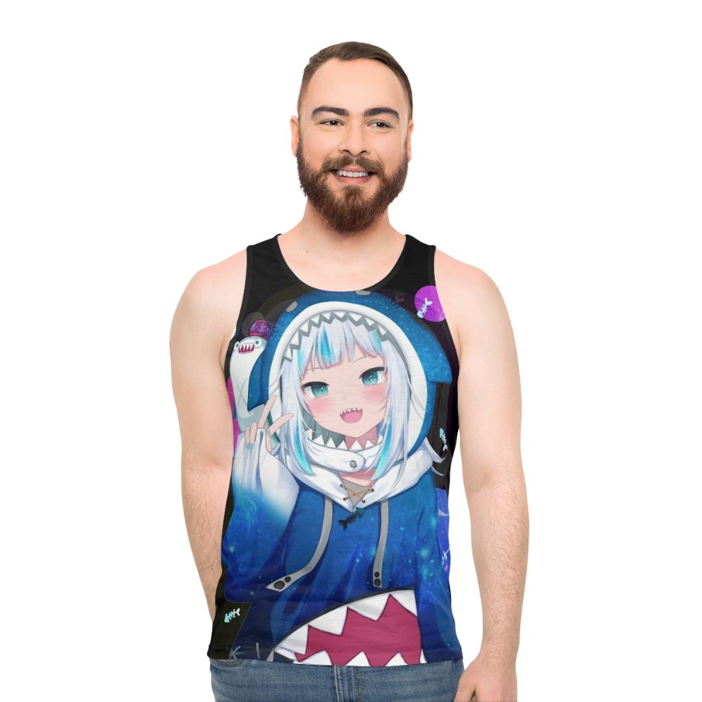Gawr Gura Hololive EN Vtuber Anime Tank Top
