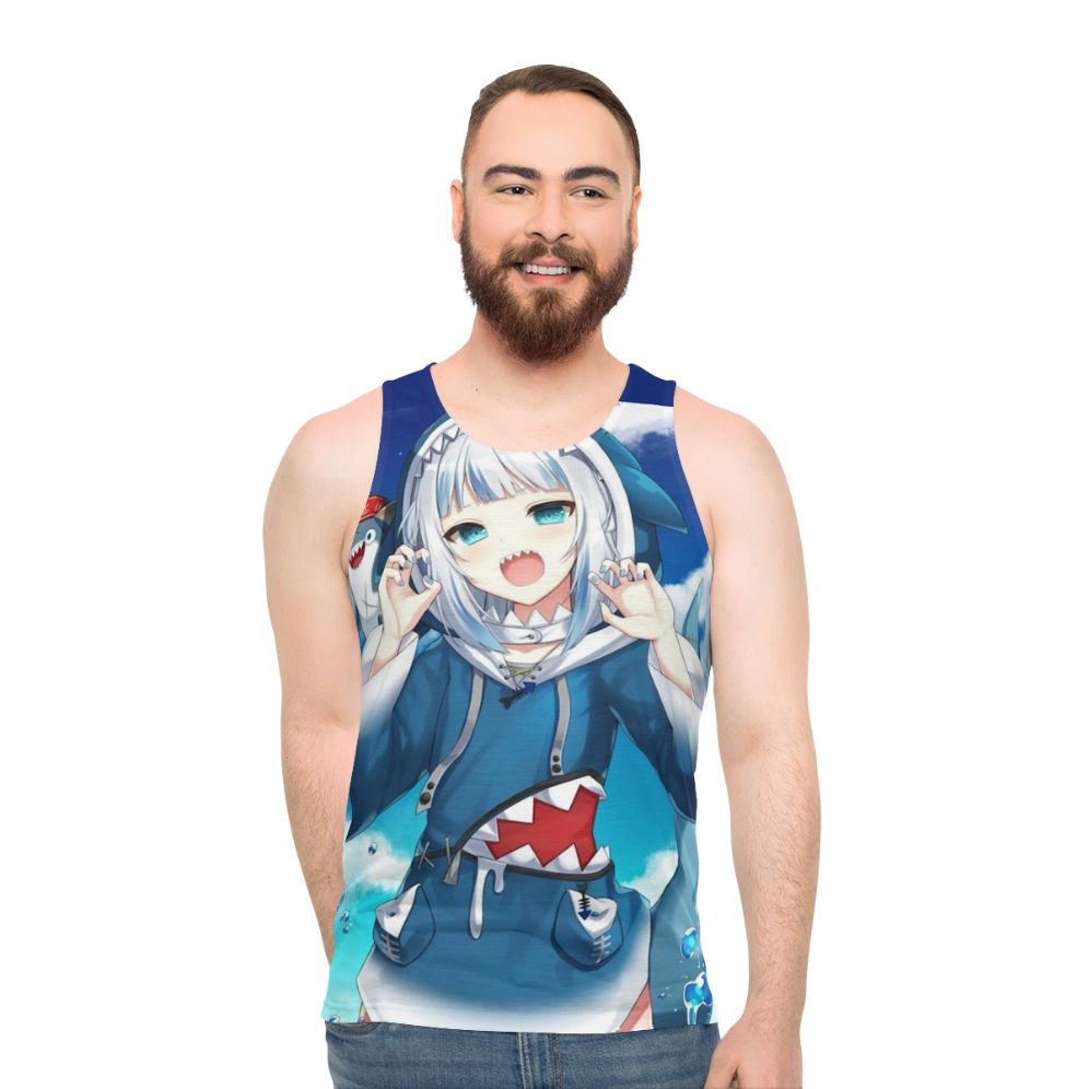 Gawr Gura Hololive Anime Tank Top