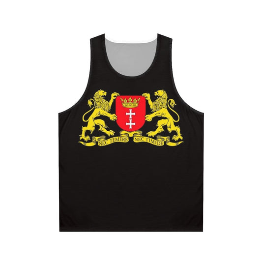 Gdansk Coat of Arms Unisex Tank Top