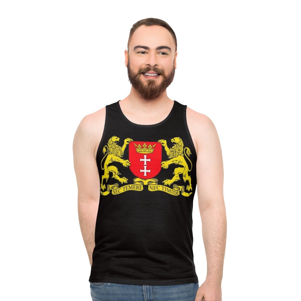 Gdansk Coat of Arms Unisex Tank Top