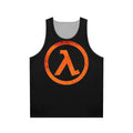 Geek Half Life Rust Logo Unisex Tank Top