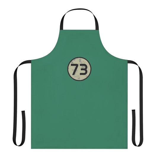Big Bang Theory Inspired Apron with Sheldon Cooper and Science Iconography
