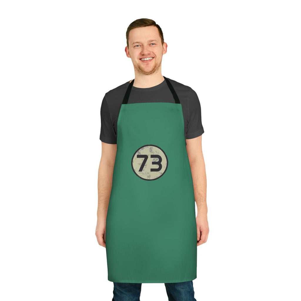 Big Bang Theory Inspired Apron with Sheldon Cooper and Science Iconography