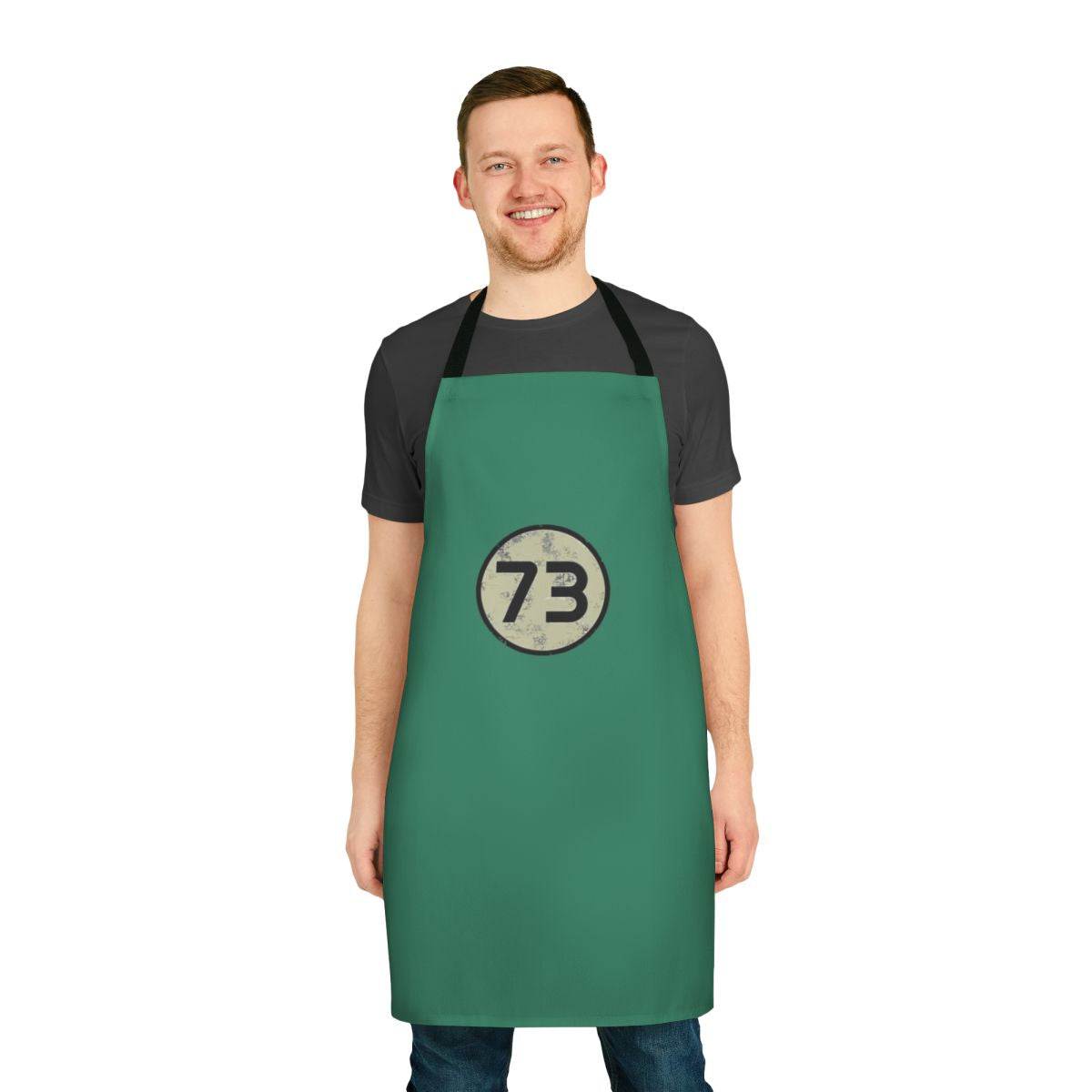 Big Bang Theory Inspired Apron with Sheldon Cooper and Science Iconography