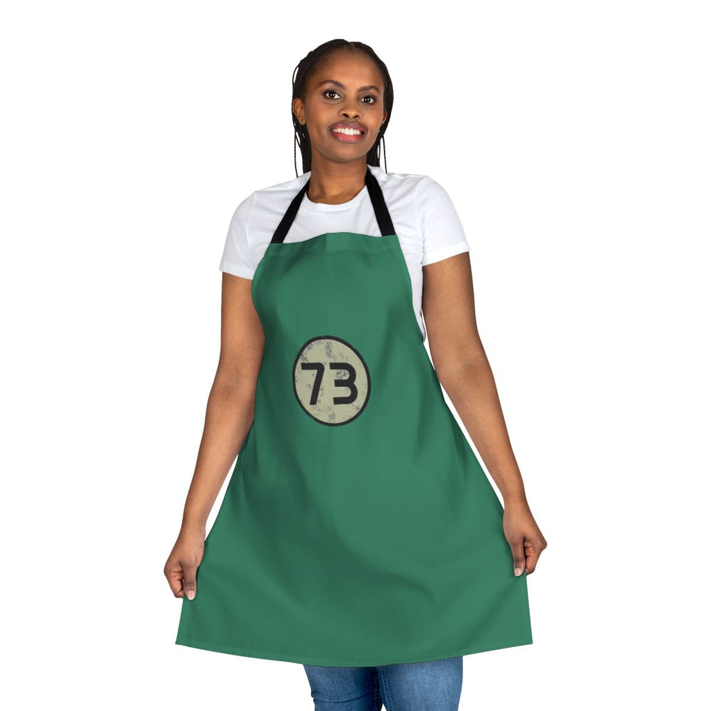 Big Bang Theory Inspired Apron with Sheldon Cooper and Science Iconography