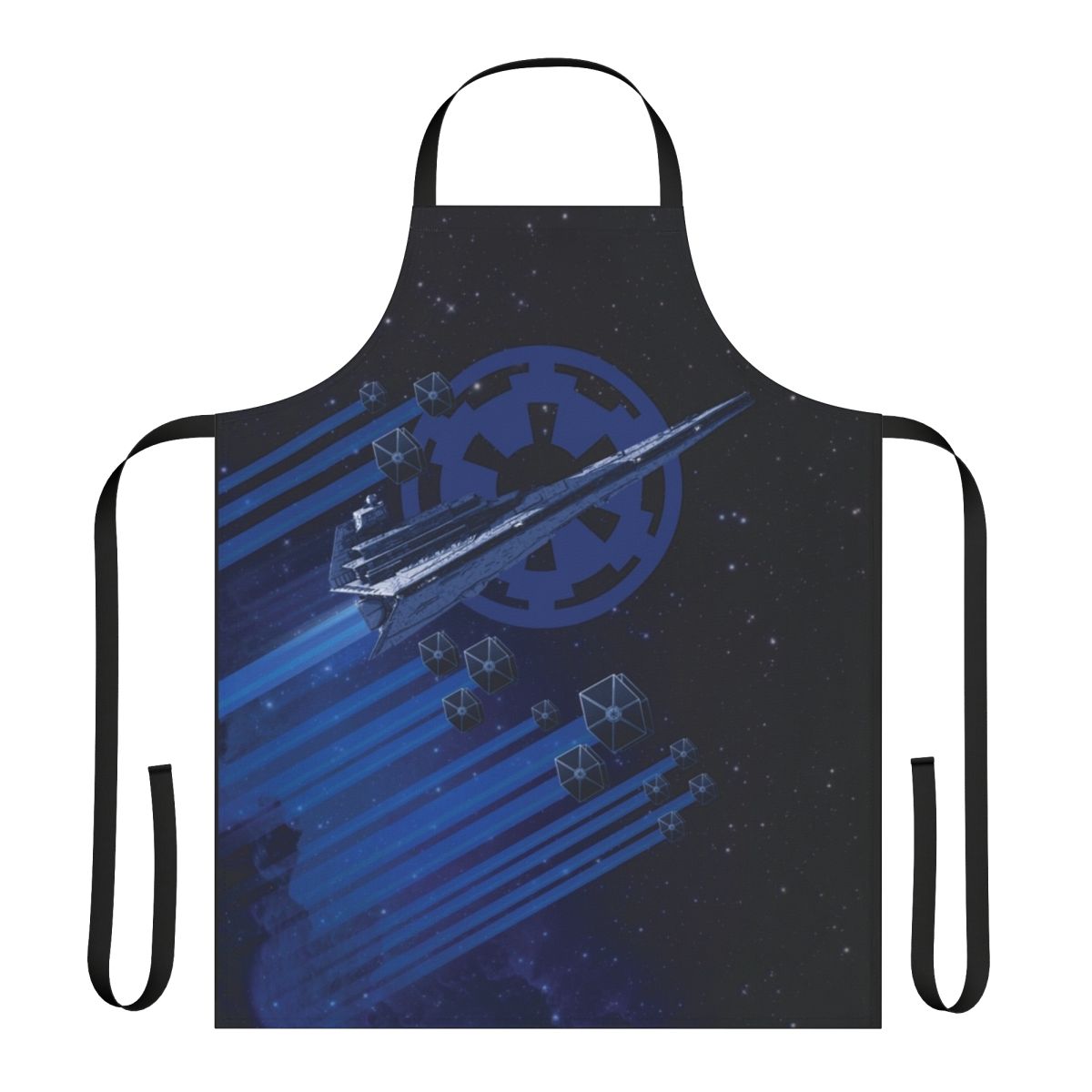 Geeky eyeball-patterned apron for the horror-loving home chef